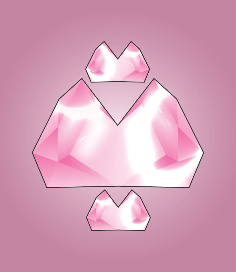 Light Rose Crystal NFT